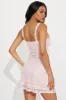 Endless Love Lace Mini Dress - Pink sold by Fashion Nova
