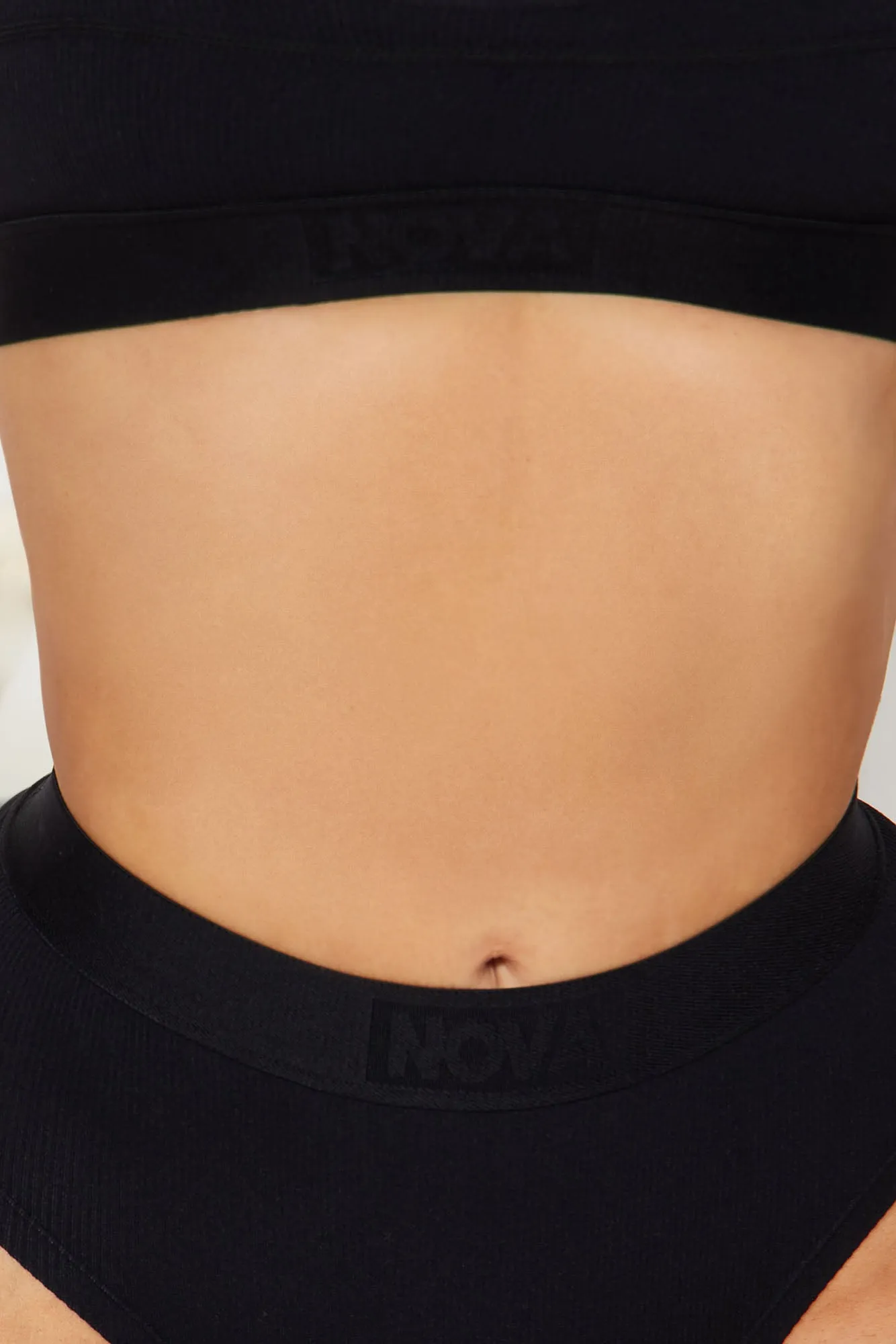 Chill Vibe Seamless Boyshort Panty - Black sold by Fashion Nova product image thumbnail 3