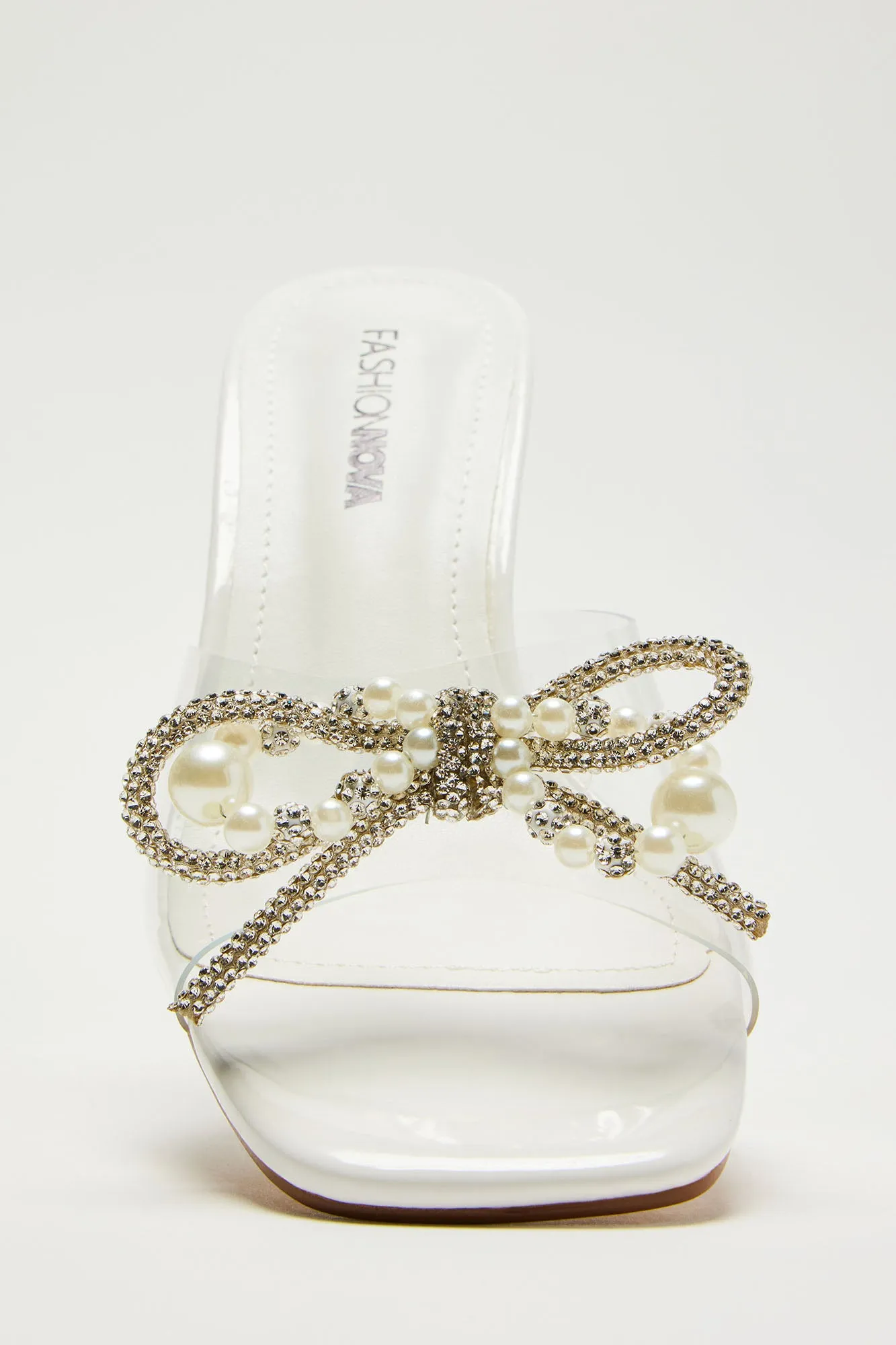 Lucky One Kitten Heels - White sold by Fashion Nova product image thumbnail 2