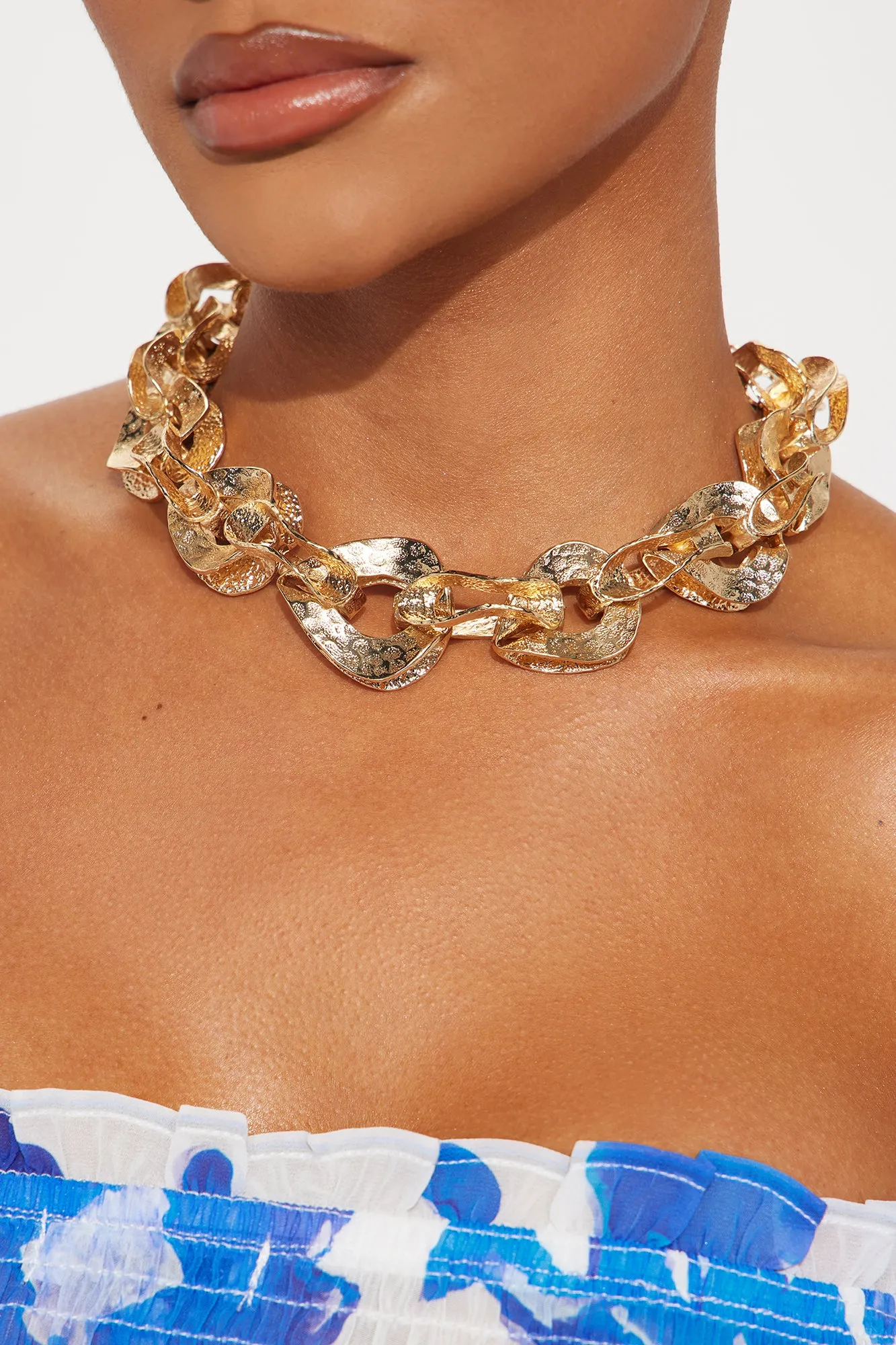 Luxurious Life Necklace - Gold sold by Fashion Nova