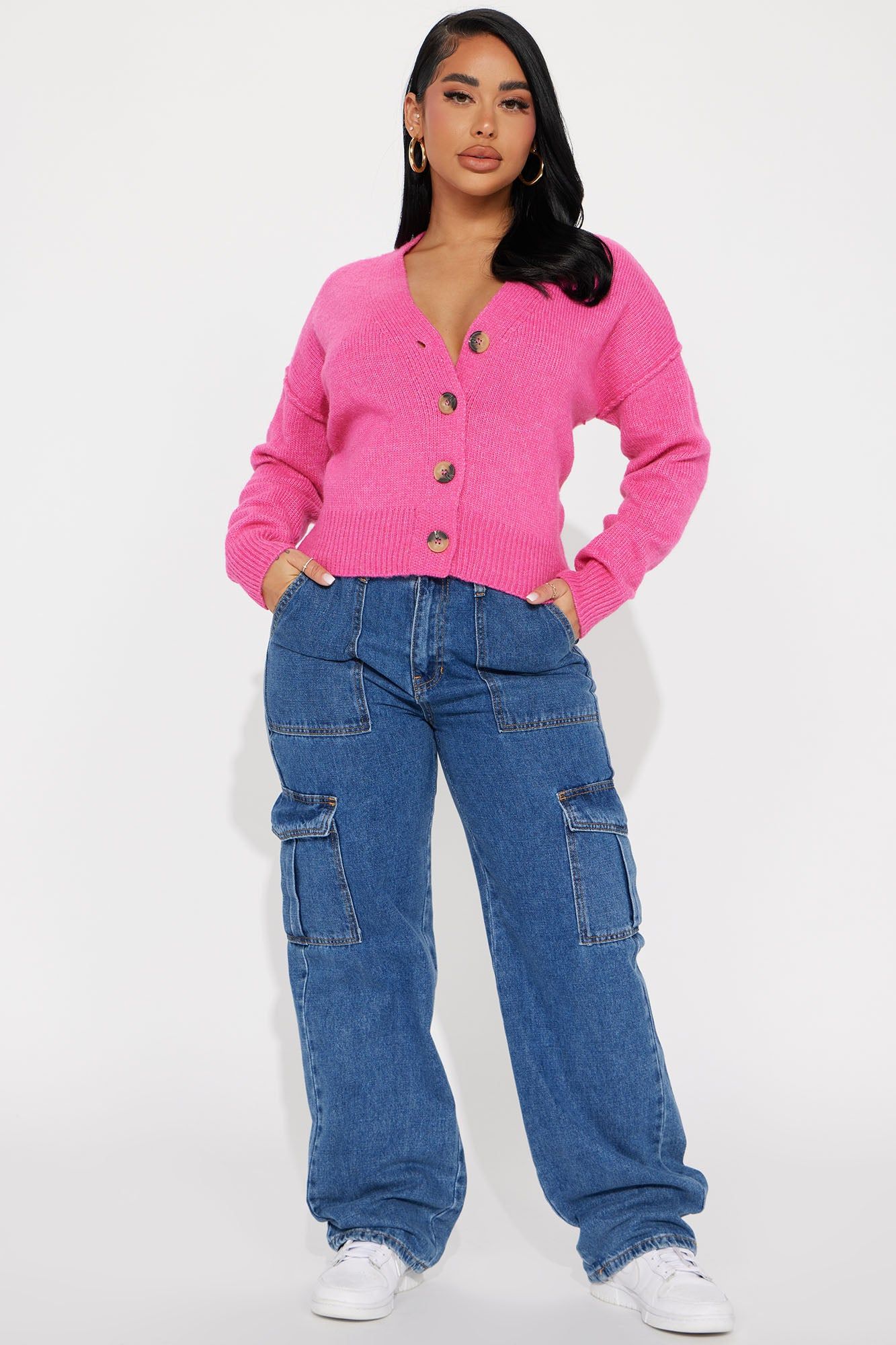 Ainsley Cardigan - Pink sold by Fashion Nova product image thumbnail 2