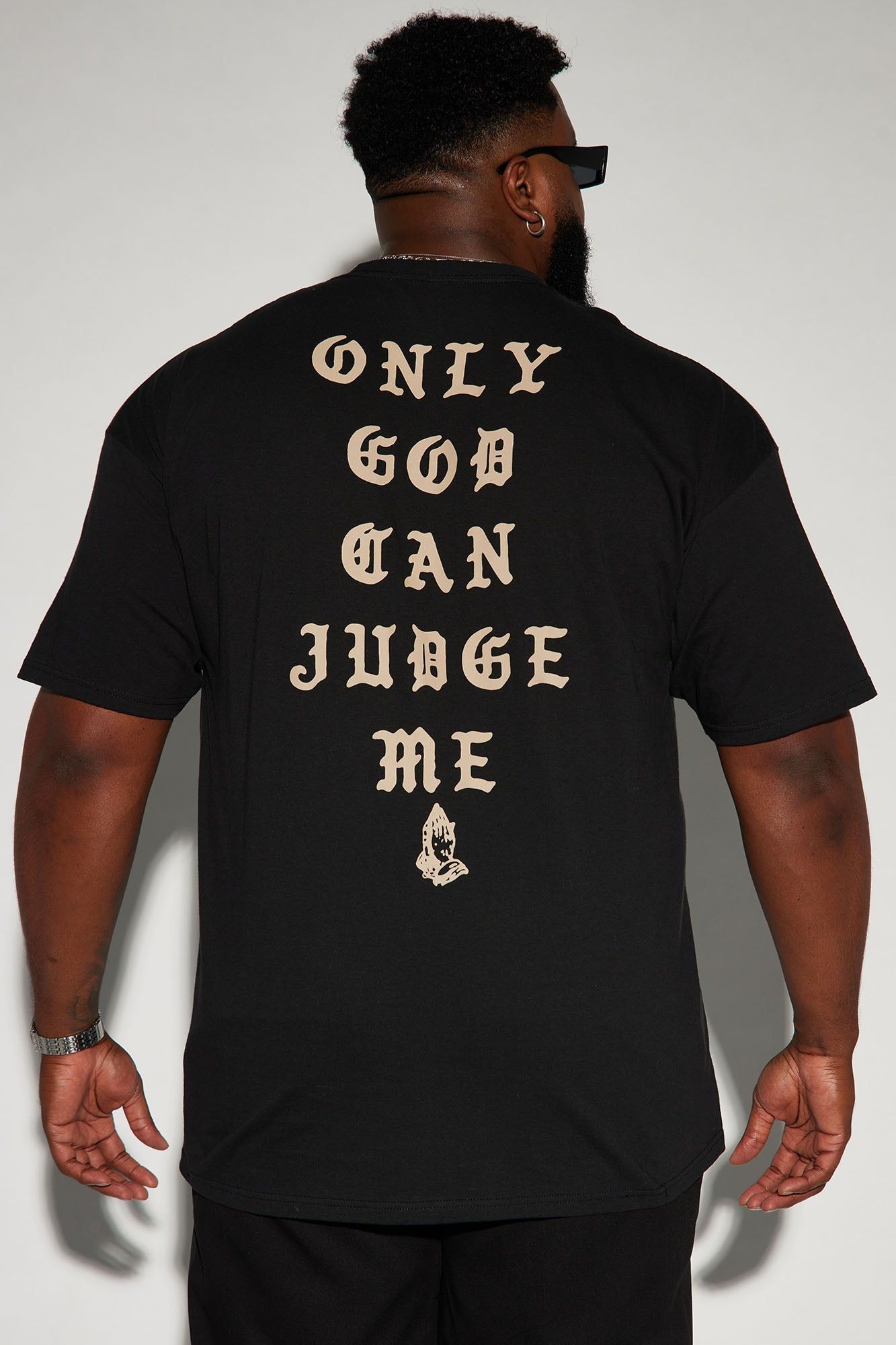 Only Judge Short Sleeve Tee - Black sold by Fashion Nova product image thumbnail 2