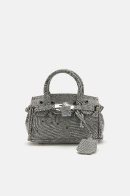 Pretty In Punk Handbag - Grey sold by Fashion Nova