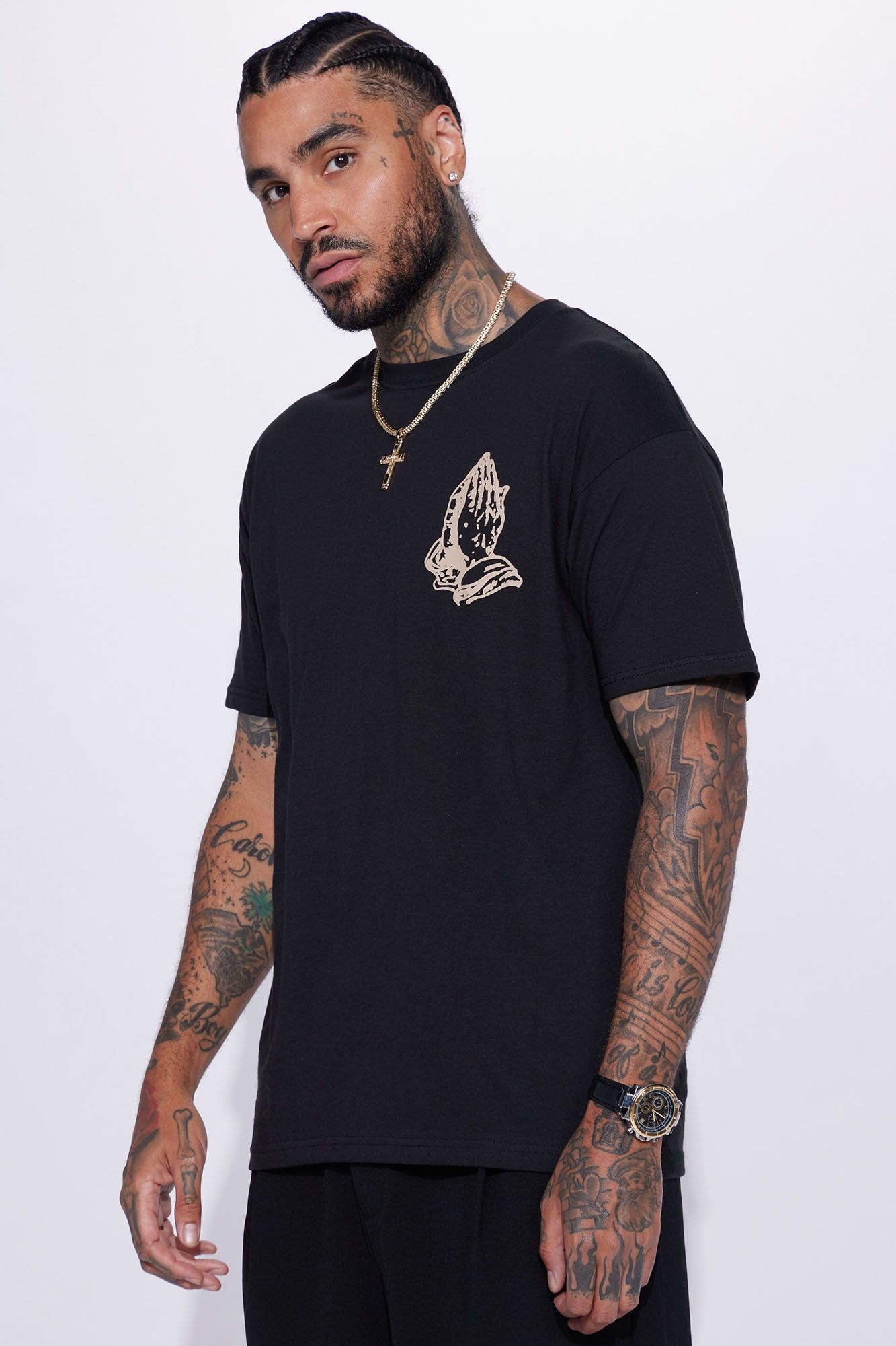 Only Judge Short Sleeve Tee - Black sold by Fashion Nova product image thumbnail 5