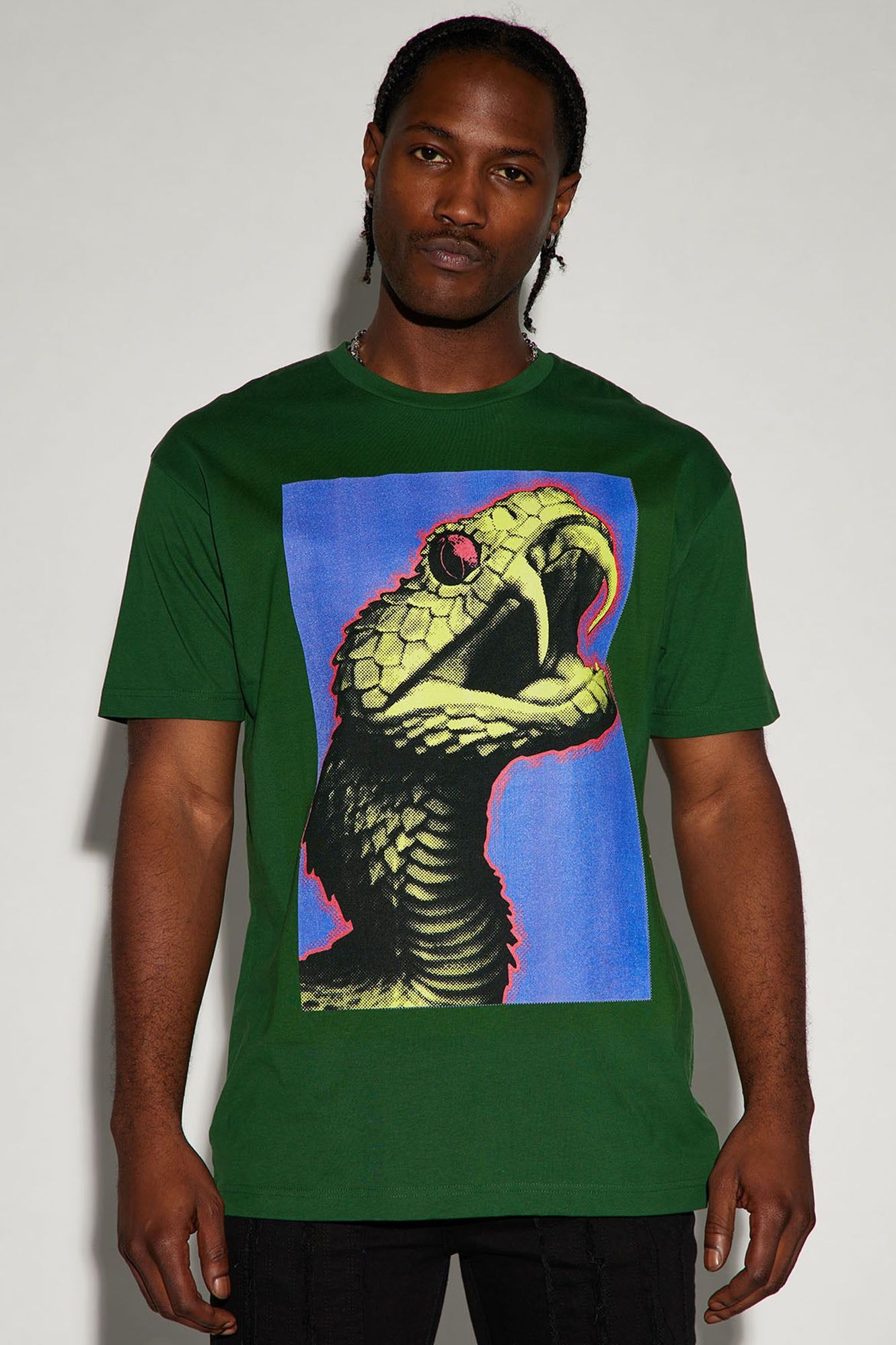 Viper Short Sleeve Tee - Green sold by Fashion Nova