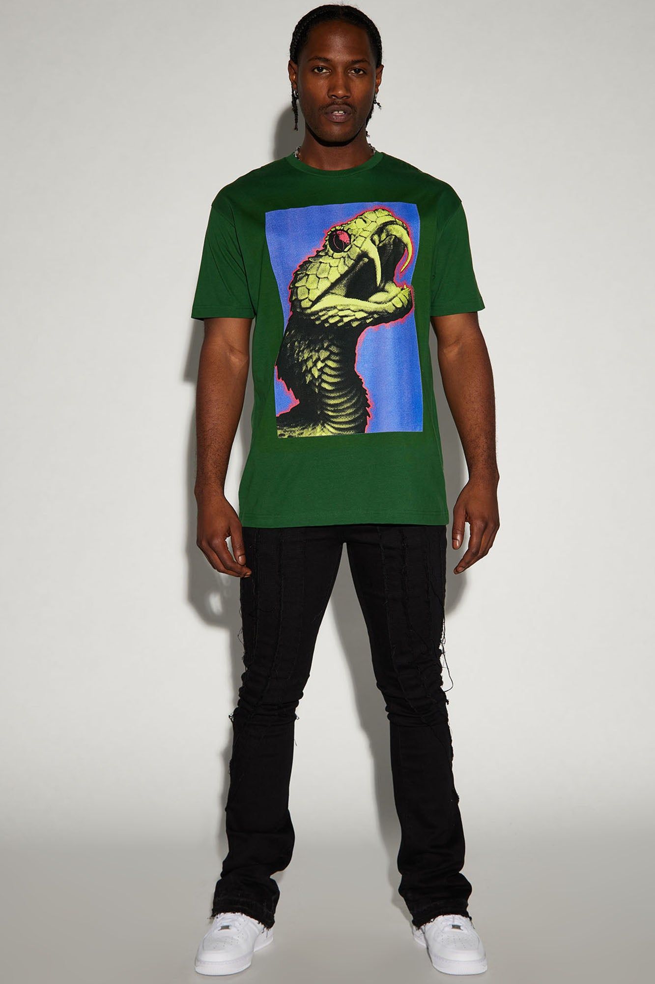 Viper Short Sleeve Tee - Green sold by Fashion Nova product image thumbnail 3