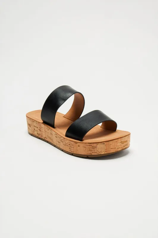 Klarissa Platform Sandals - Black sold by Fashion Nova