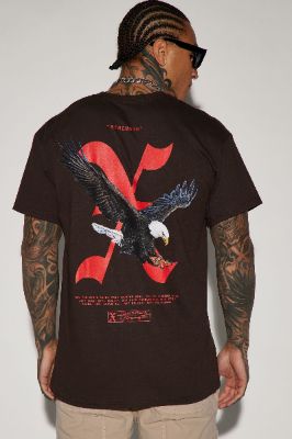 Stronger Short Sleeve Tee - Chocolate sold by Fashion Nova