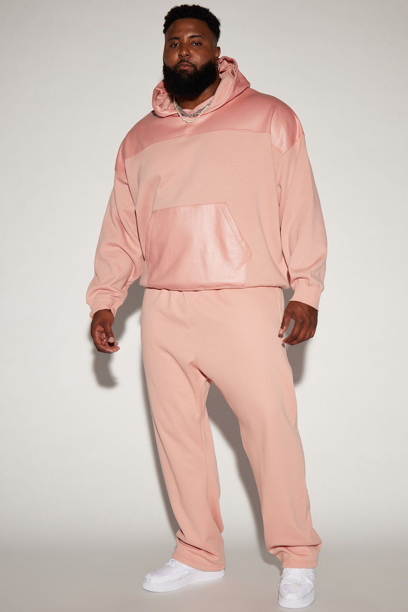 Tyson Heavyweight Straight Sweatpants - Mauve sold by Fashion Nova product image thumbnail 2