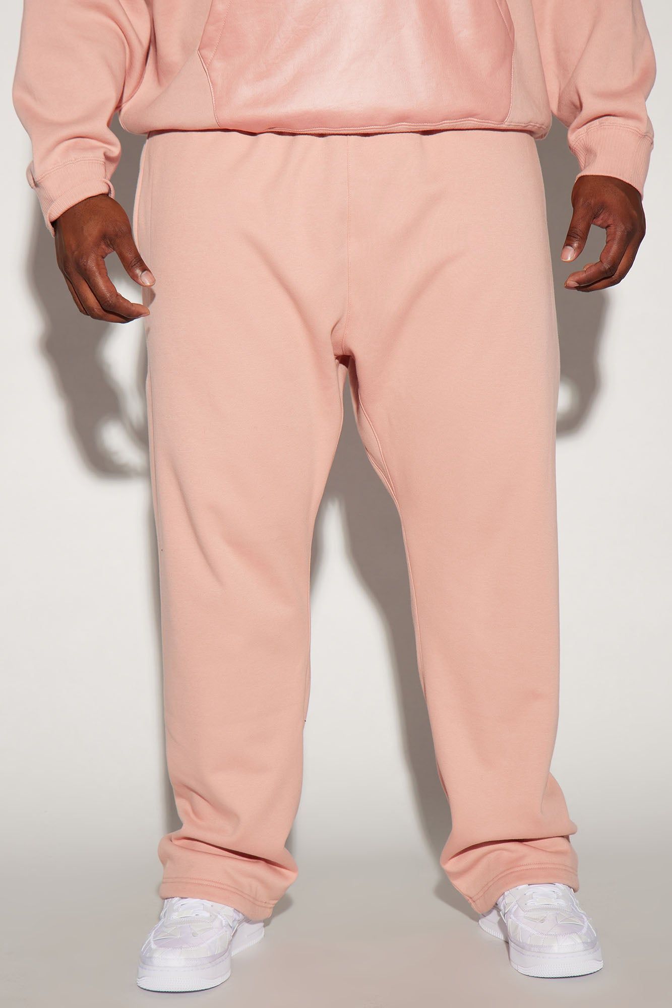 Tyson Heavyweight Straight Sweatpants - Mauve sold by Fashion Nova