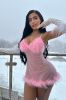 Sweet Lust Feather Babydoll - Pink sold by Fashion Nova