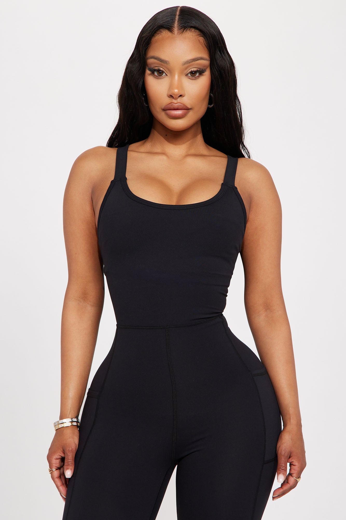 Power Lift Active Jumpsuit - Black sold by Fashion Nova product image thumbnail 2