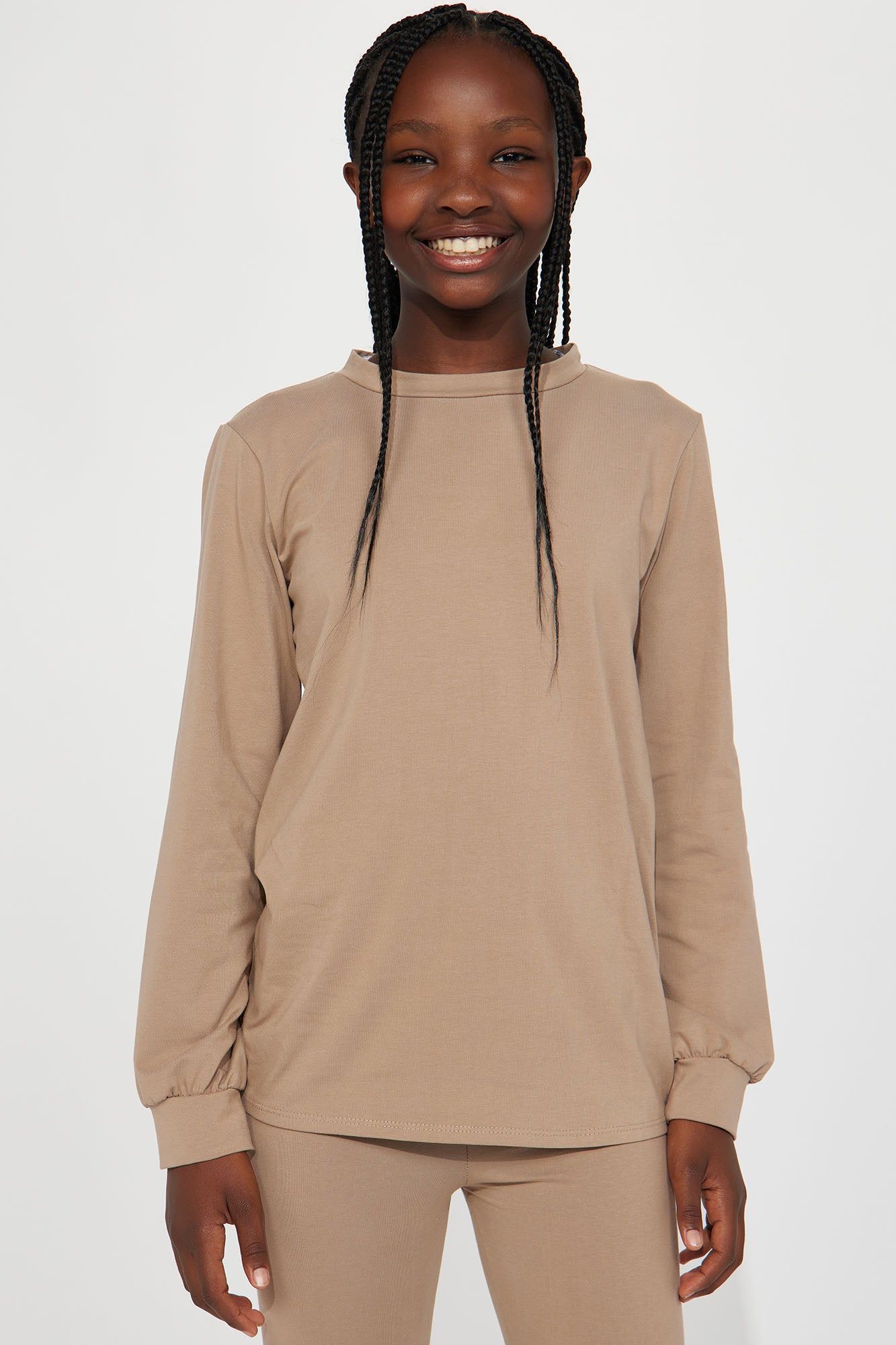 Mini Paparazzi II Legging Set - Mocha sold by Fashion Nova product image thumbnail 2