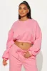 Erin Super Soft Fleece Pant Set - Coral sold by Fashion Nova