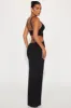 Strapping Up Maxi Dress - Black sold by Fashion Nova