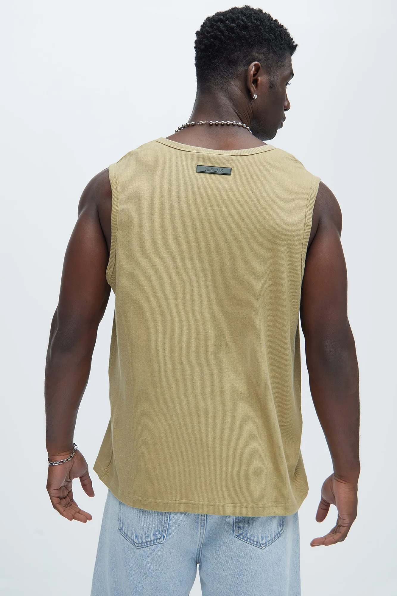 Originals Tank Top - Olive sold by Fashion Nova product image thumbnail 4