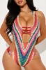 Bold Summer Strappy 1 Piece Swimsuit - Multi Color sold by Fashion Nova