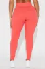 Angela Active Legging - Orange sold by Fashion Nova