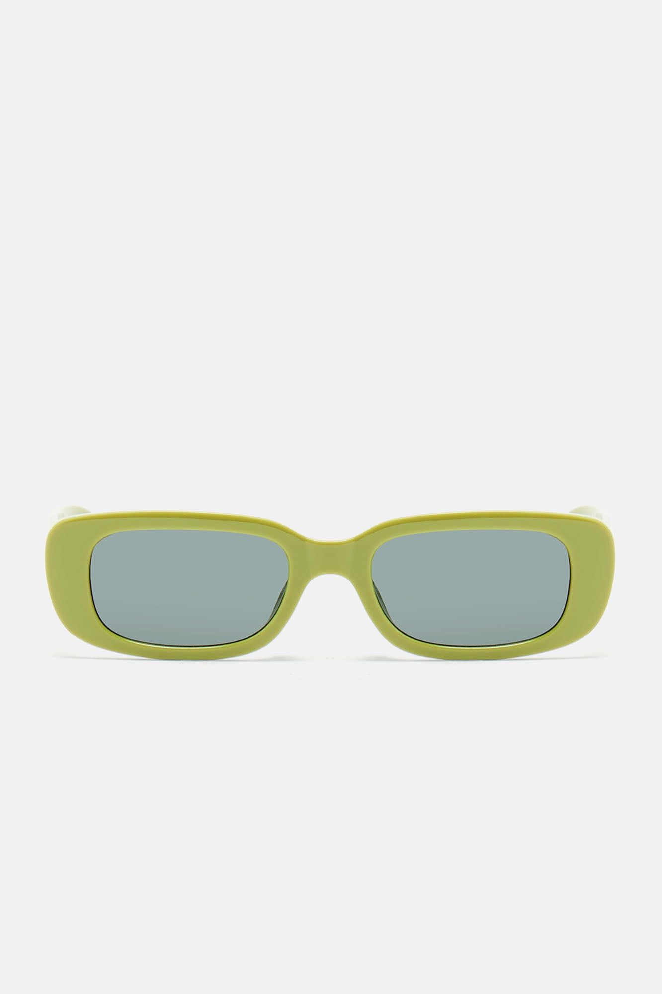 Paradise Found Sunglasses - Chartreuse sold by Fashion Nova product image thumbnail 2