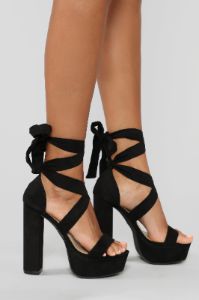 Plot Twist Heel - Black sold by Fashion Nova