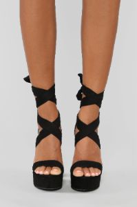 Plot Twist Heel - Black sold by Fashion Nova