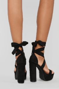Plot Twist Heel - Black sold by Fashion Nova