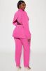 Business Chic Blazer Pant Set - Pink sold by Fashion Nova