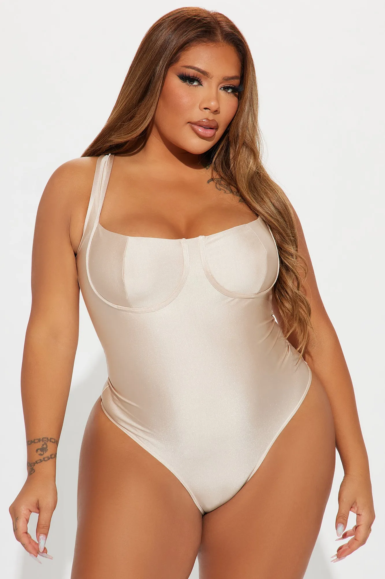 Better Like This Bodysuit - Tan sold by Fashion Nova product image thumbnail 5