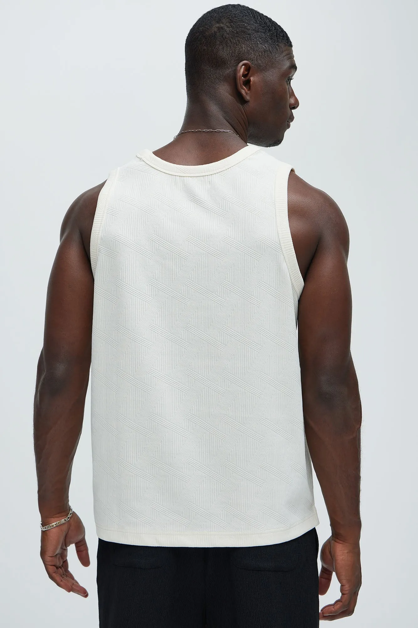 Benji Textured Tank Top - Cream sold by Fashion Nova product image thumbnail 4