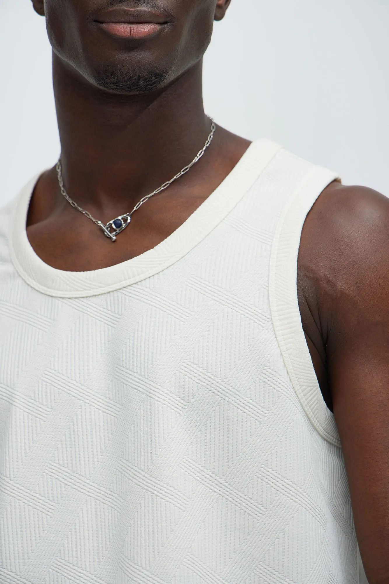 Benji Textured Tank Top - Cream sold by Fashion Nova product image thumbnail 3