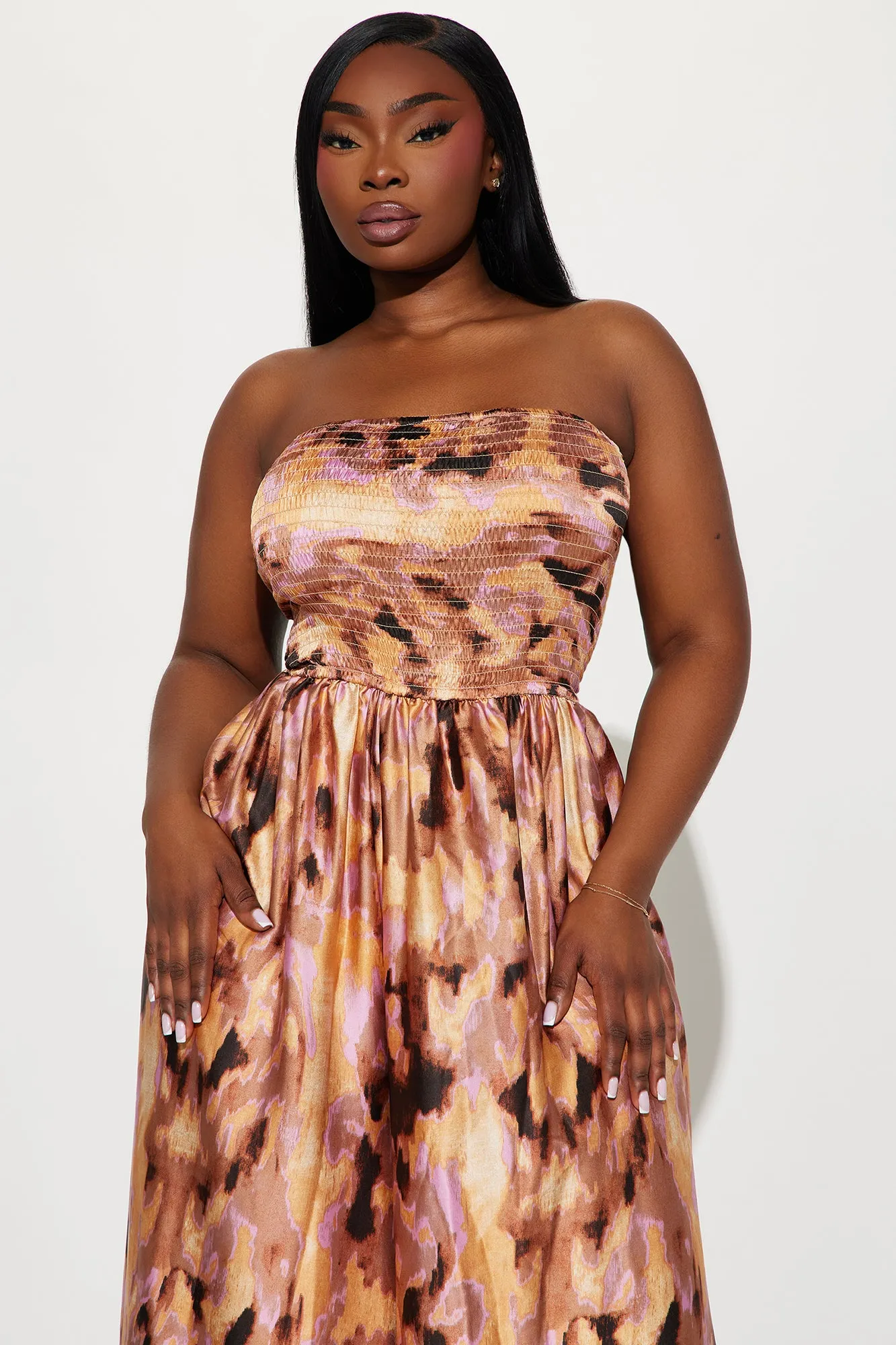 Going On Replay Satin Jumpsuit - Mauve/combo sold by Fashion Nova product image thumbnail 5