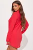 Cozy Moments PJ Sleep Shirt - Red sold by Fashion Nova