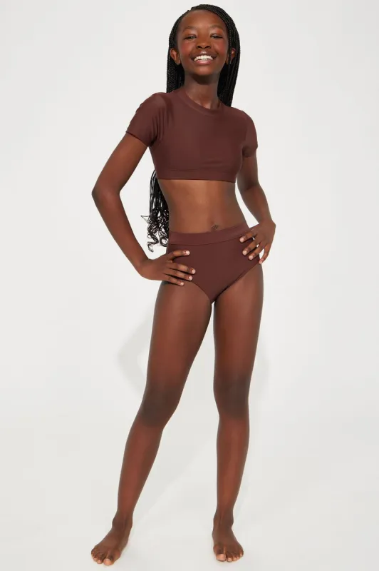 Mini Another Beach Trip 2 Piece Bikini - Chocolate sold by Fashion Nova
