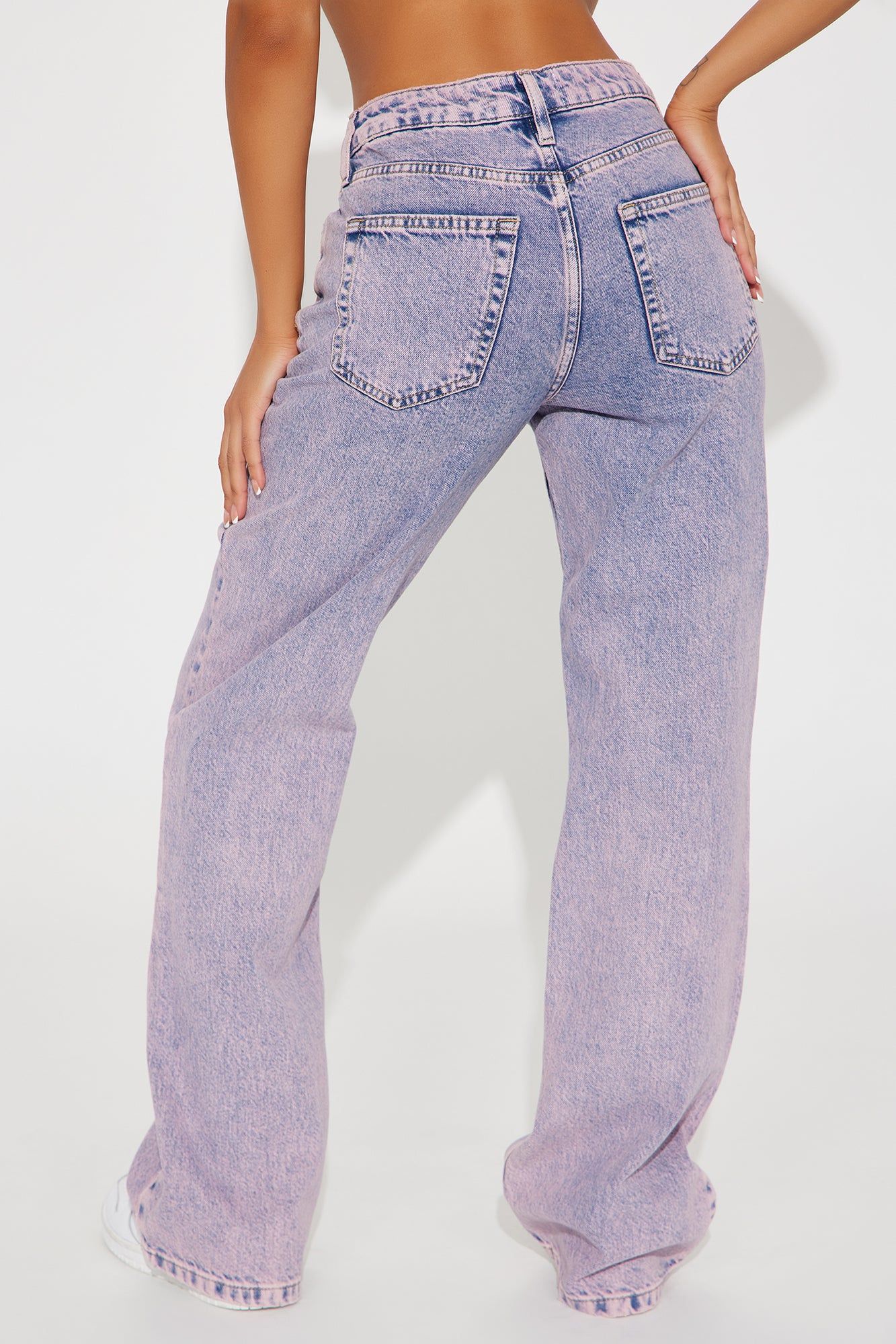 Big Reveal Flare Jeans - Pink sold by Fashion Nova product image thumbnail 3