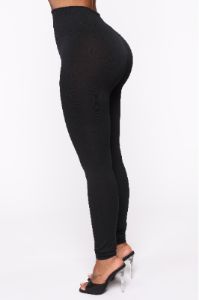 Smooth Operator High Rise Legging - Black sold by Fashion Nova