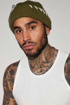 For Keeps Beanie - Olive sold by Fashion Nova