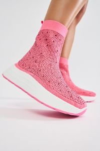 Keeping It Fresh Sneakers - Hot Pink sold by Fashion Nova