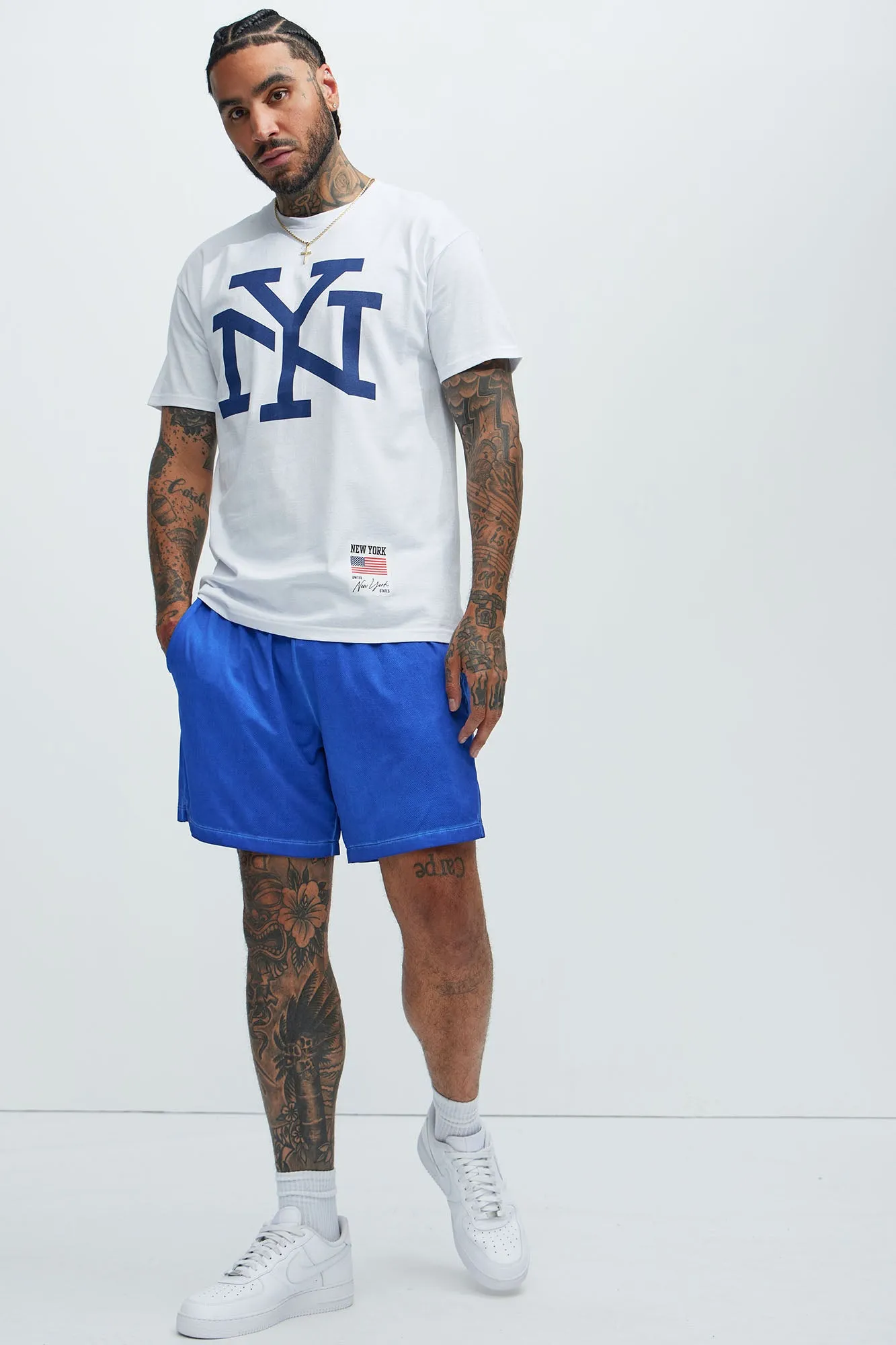 NYC The City That Never Sleeps Short Sleeve Tee - White sold by Fashion Nova product image thumbnail 3