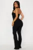 Briana Lace Up Pant Set - Black sold by Fashion Nova