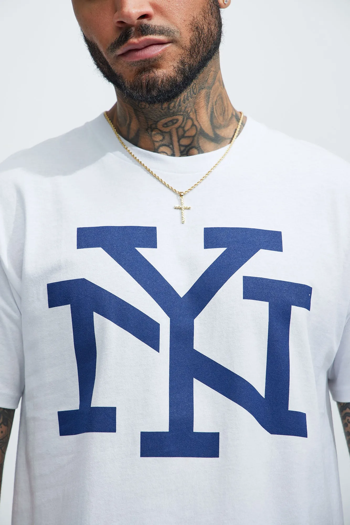 NYC The City That Never Sleeps Short Sleeve Tee - White sold by Fashion Nova product image thumbnail 2