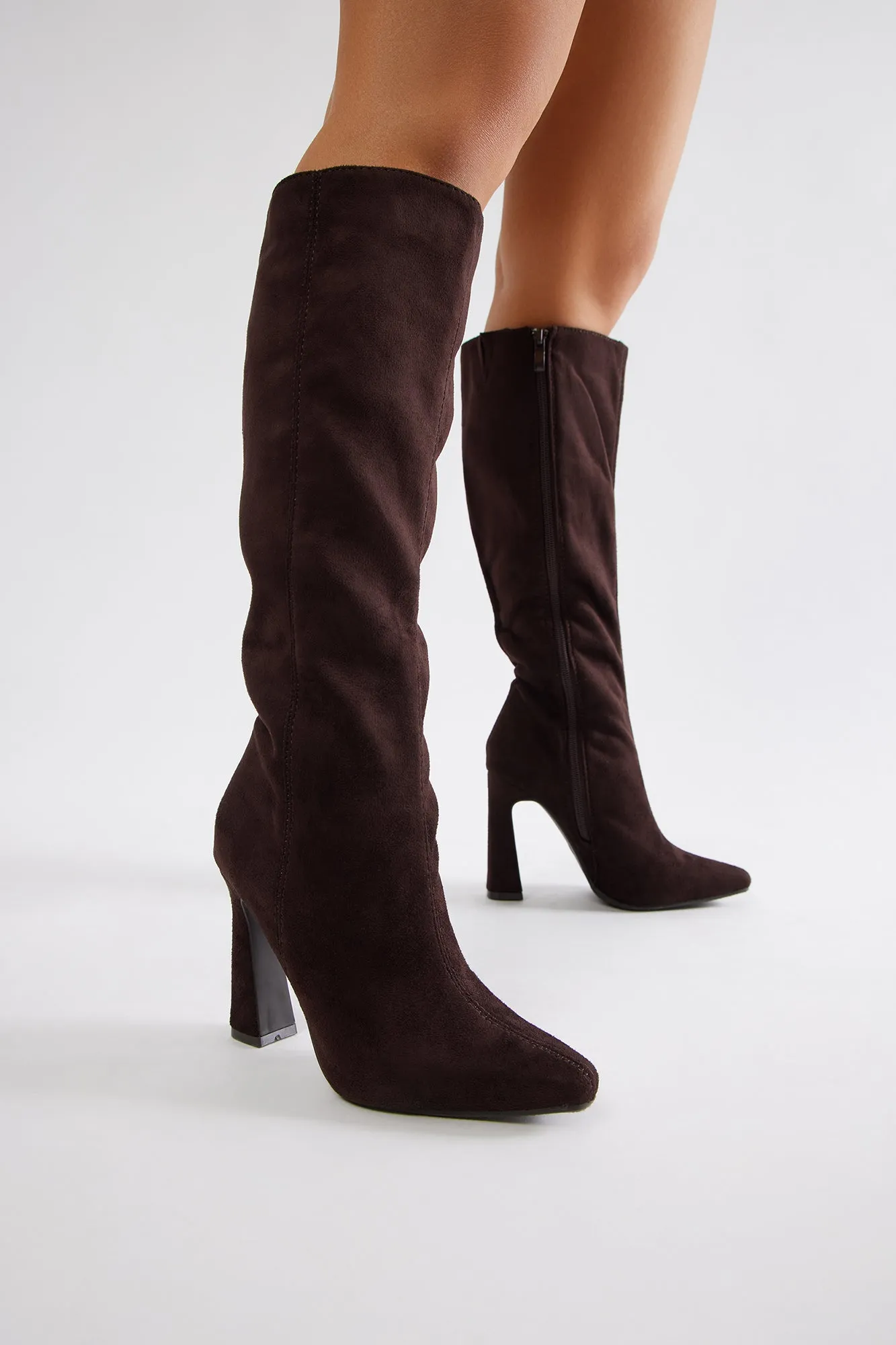 Brett Knee High Boots - Brown sold by Fashion Nova product image thumbnail 2