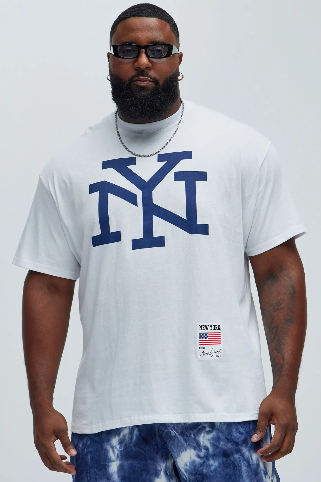 NYC The City That Never Sleeps Short Sleeve Tee - White sold by Fashion Nova product image thumbnail 4