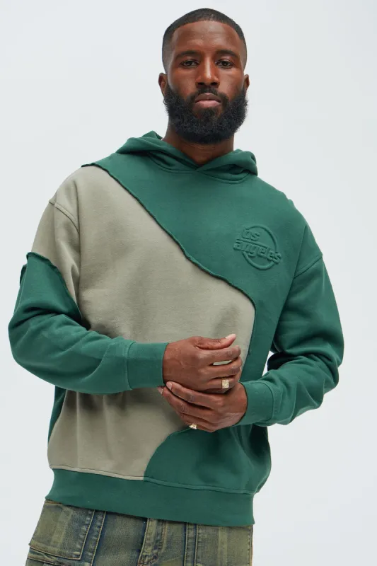 Los Angeles Beach Vibes Hoodie - Sand made by Fashion Nova