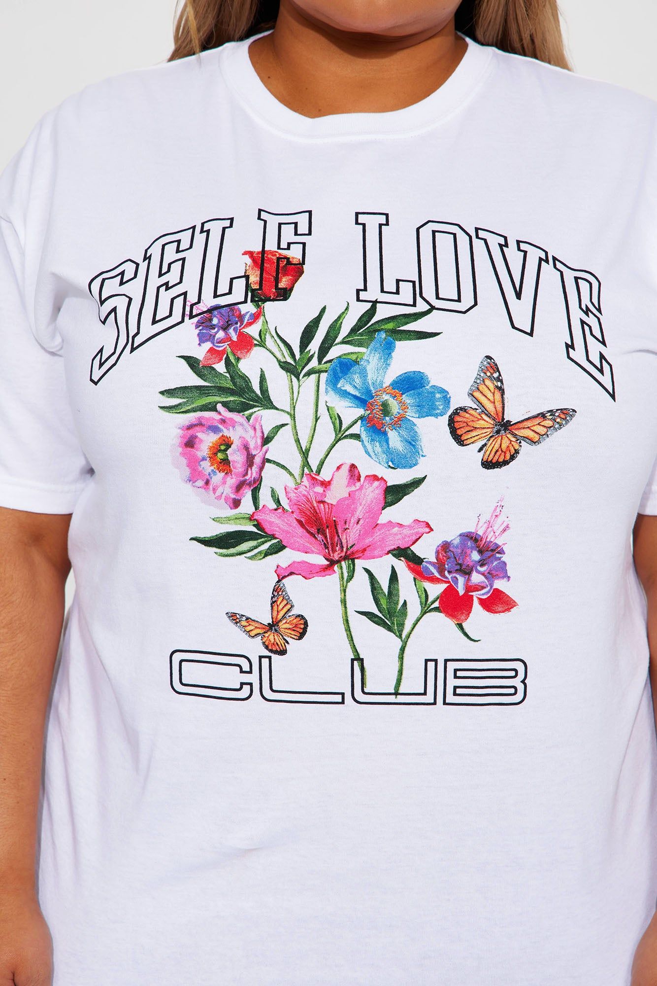 Self Love Season Graphic Tee - White sold by Fashion Nova product image thumbnail 6