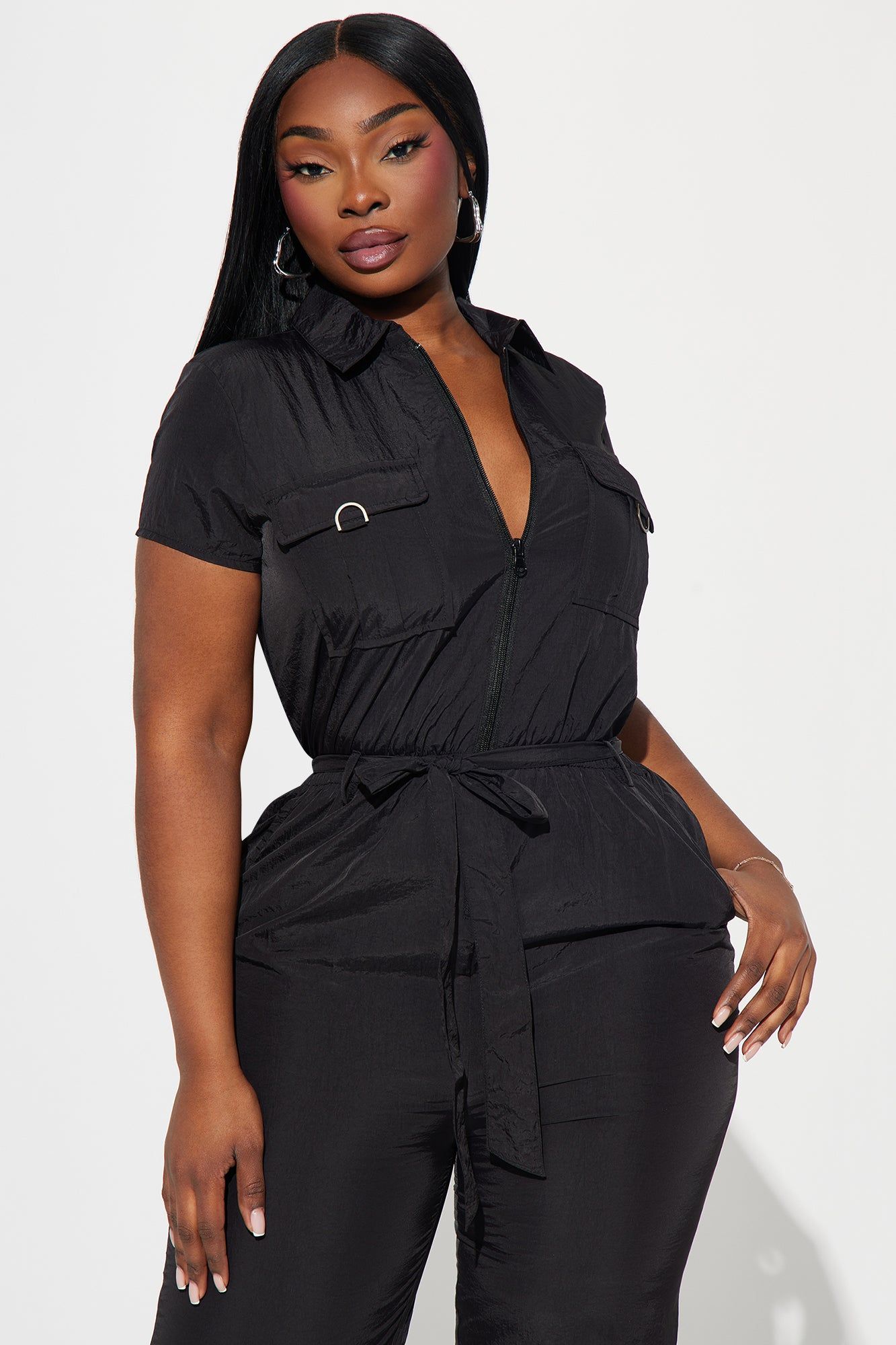 Lean On Me Jumpsuit - Black sold by Fashion Nova product image thumbnail 5