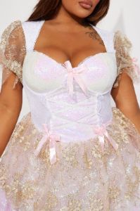 The Good Witch 2 Piece Costume Set - White sold by Fashion Nova