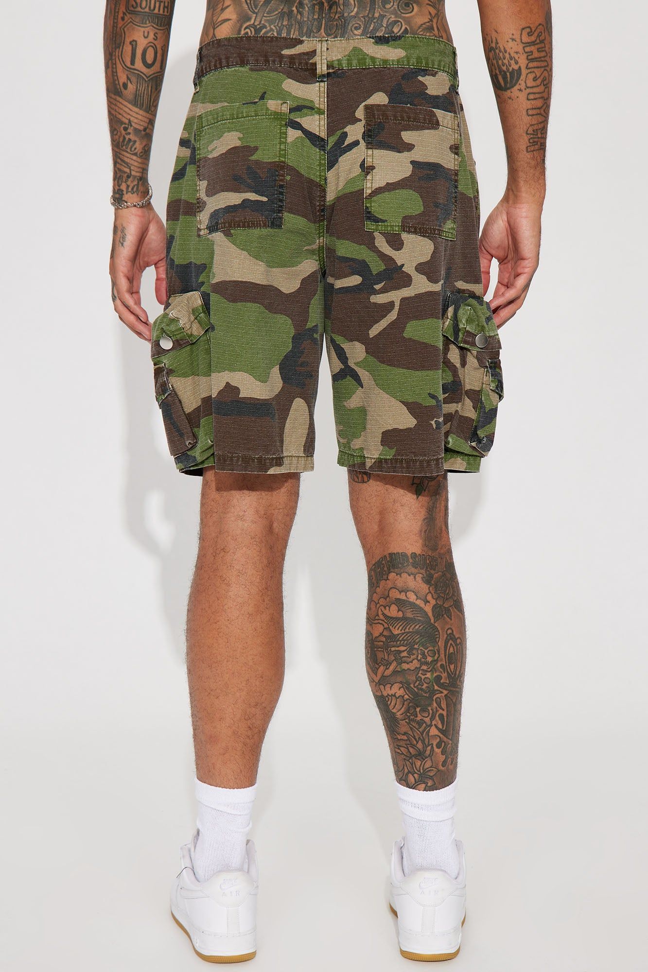 Games Calling Cargo Shorts - Camouflage sold by Fashion Nova product image thumbnail 6