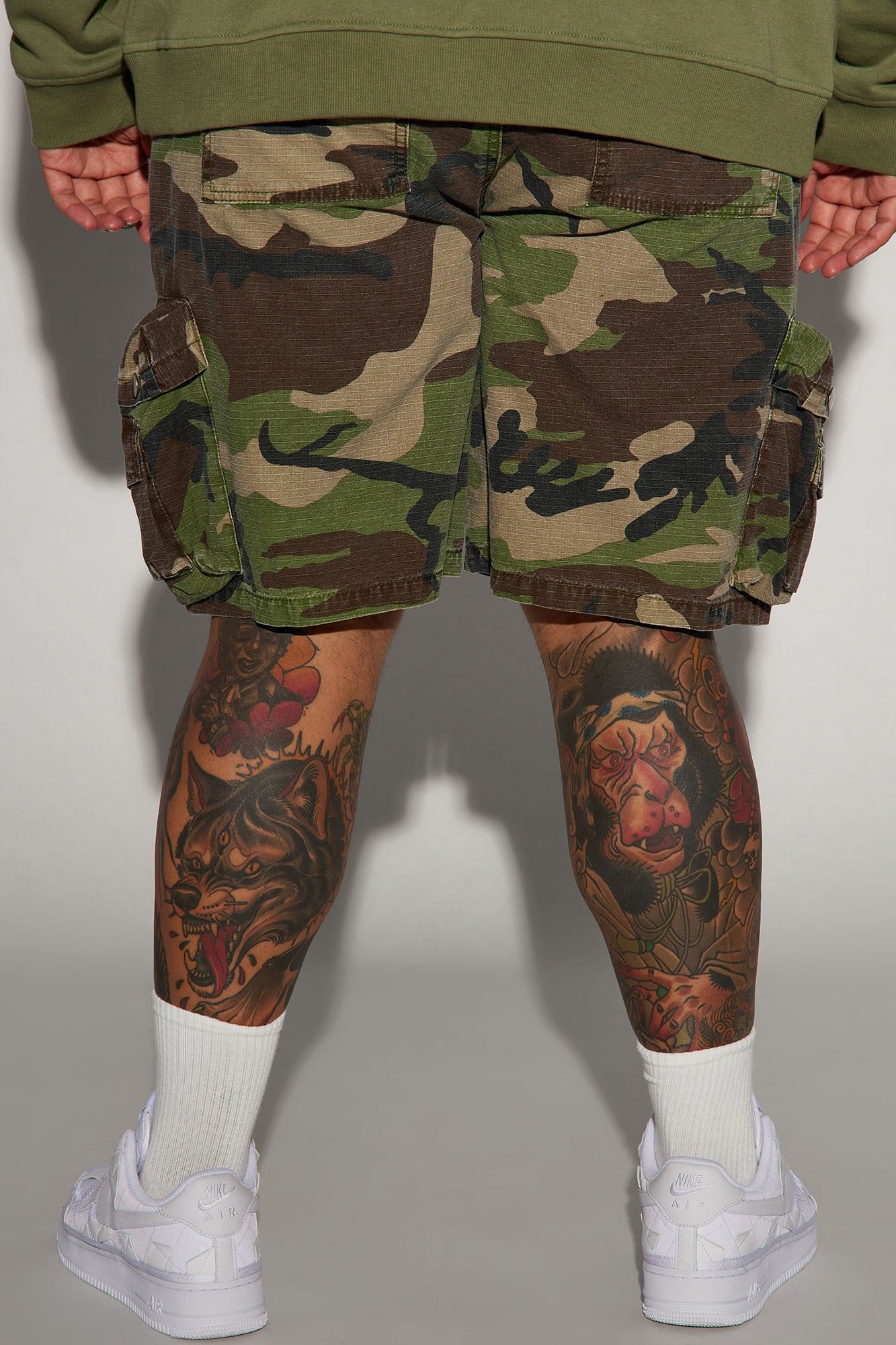 Games Calling Cargo Shorts - Camouflage sold by Fashion Nova product image thumbnail 9