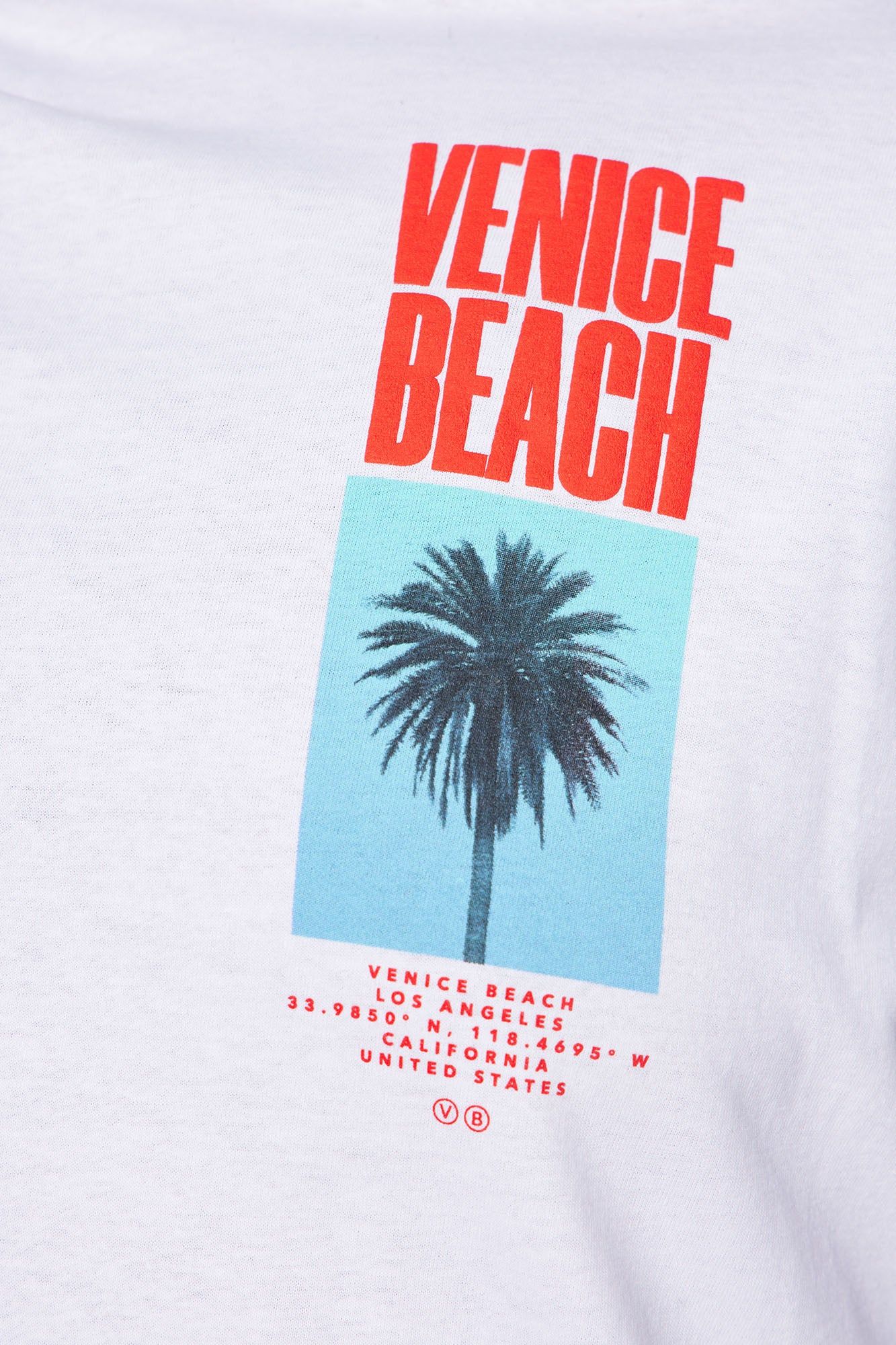 Venice Beach LA Short Sleeve Tee - White sold by Fashion Nova product image thumbnail 7