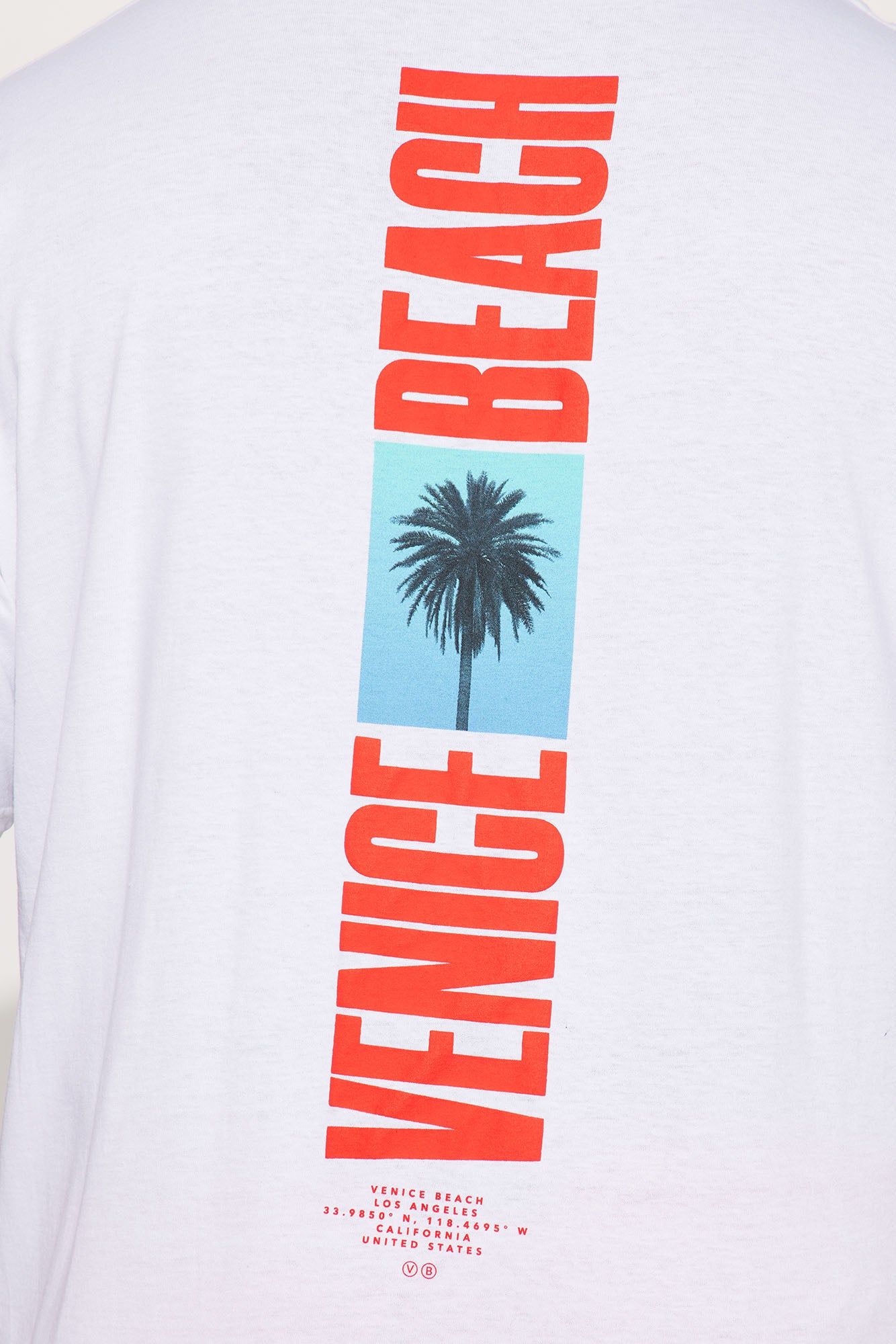 Venice Beach LA Short Sleeve Tee - White sold by Fashion Nova product image thumbnail 9